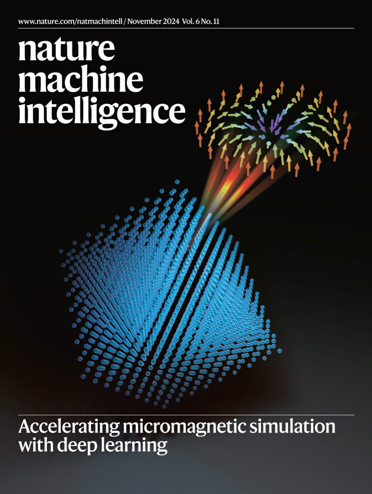 『 Gestaltetes Cover erneut im Nature-Subjournal! 』 Sondii visualisiert neue Werkzeuge für die Mikromagnetik!
